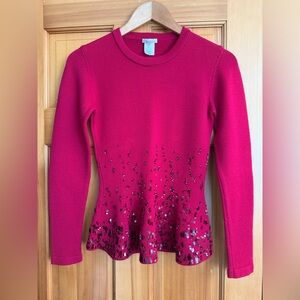 Oscar de la Renta pink Sweater , excellent condition